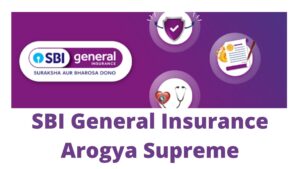 SBI General Insurance Arogya Supreme